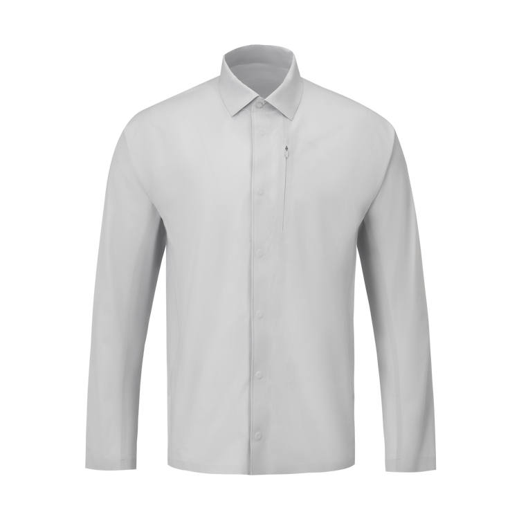 DESCENTE DUALIS Urban Commute Sports Long Sleeved Shirt Men's