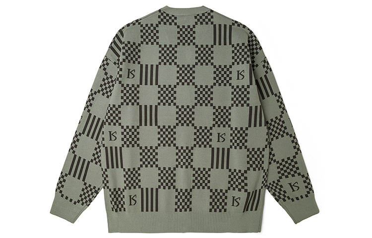 Kappa Knitwear Unisex Contour Green Print