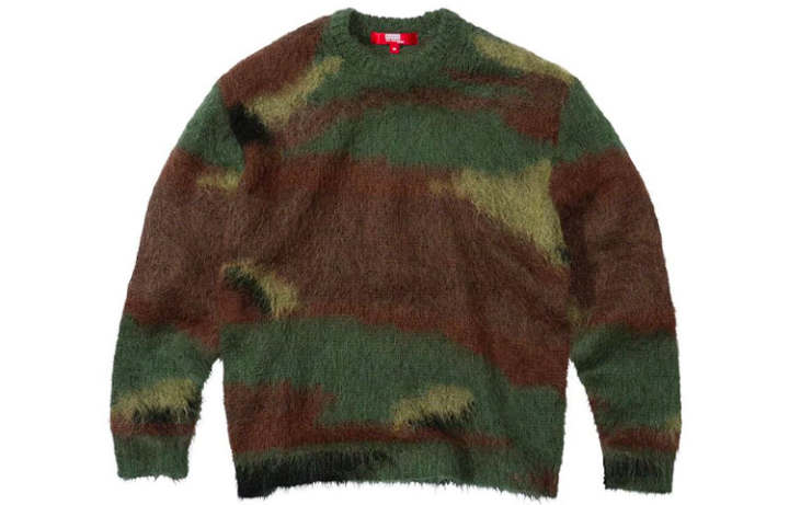 Supreme Supreme x JUNYA WATANABE FW21 Sweater Unisex Green Camouflage