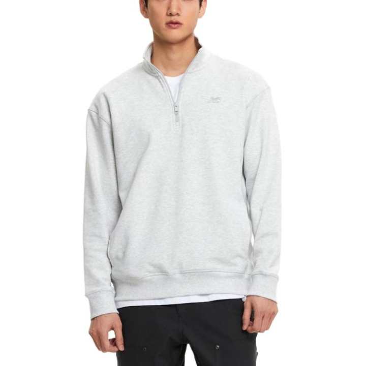 New Balance New Balance Sweatshirt Men's Light Gray