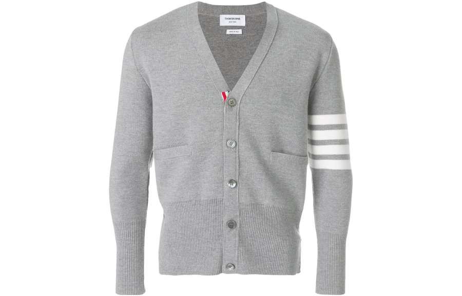 THOM BROWNE THOM BROWNE 4 Bar Cardigan