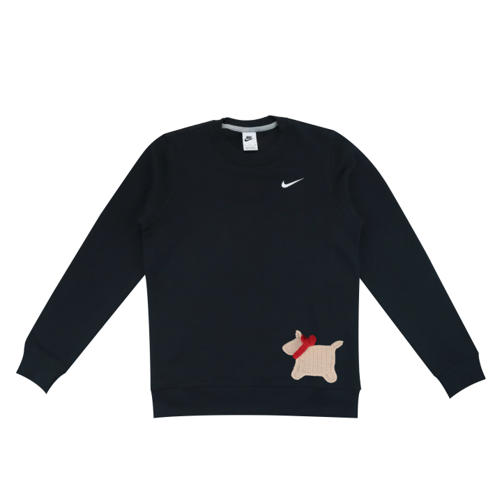 Nike Nike Sweatshirts Unisex Black Crew Neck Moderate Regular