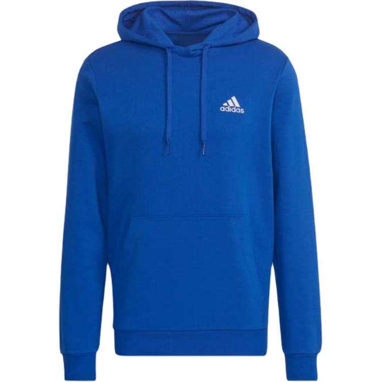 Adidas Adidas Sweatshirts Men's Blue Hooded Thickened Regular