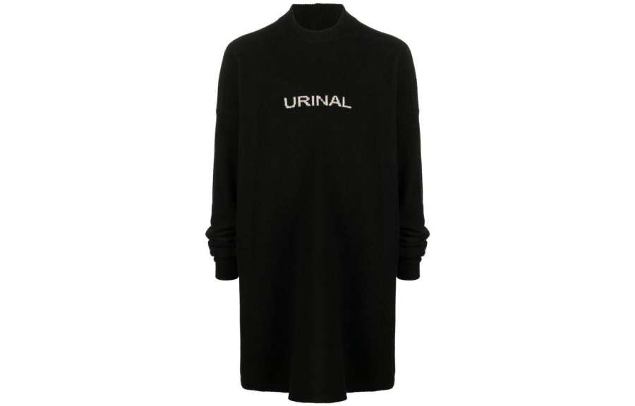 Rick Owens DRKSHDW FW22 Cashmere Sweater Men's Black