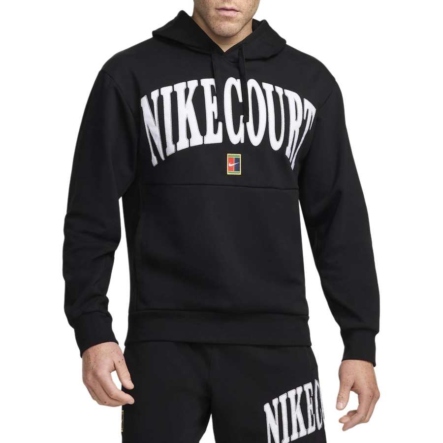 Nike NikeCourt Heritage Men's Dri-FIT Fleece Tennis Hoodie