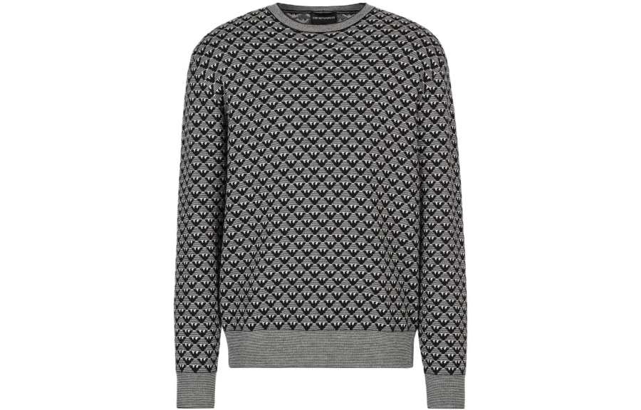EMPORIO ARMANI FW22 Sweater Men's Gray