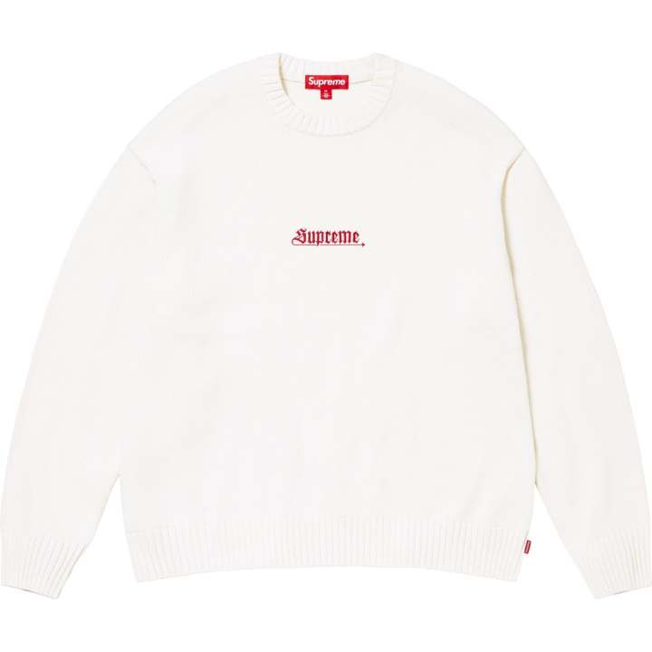 Supreme Supreme Old English Sweater