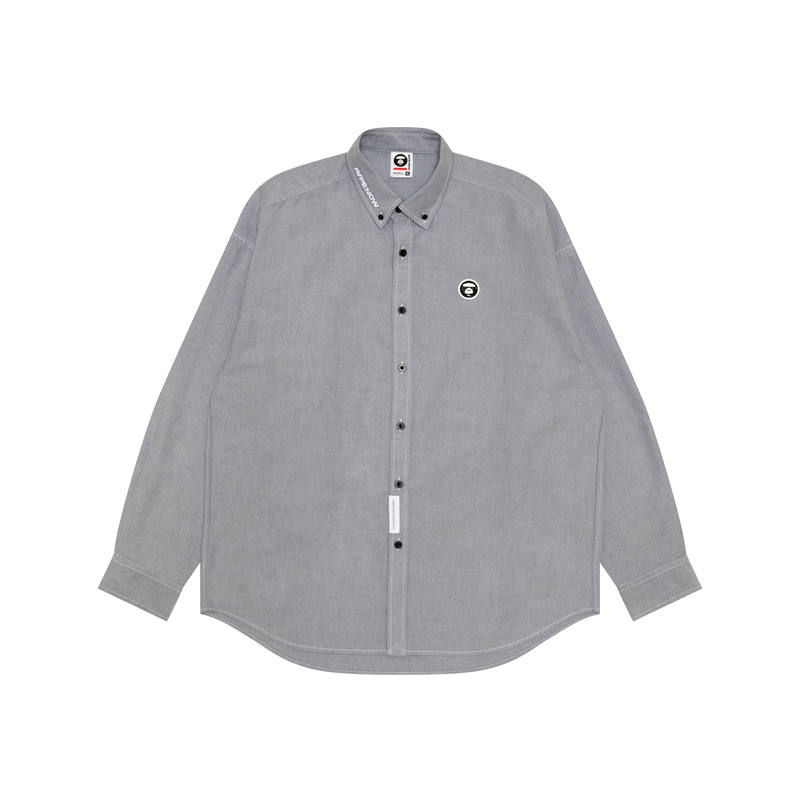 Aape By *A Bathing APE® Logo patch Long sleeves Shirt