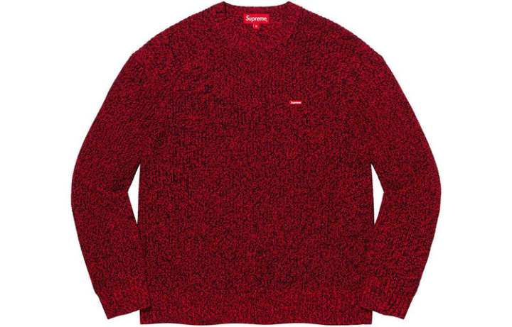 Supreme Supreme Mélange Rib Knit Sweater