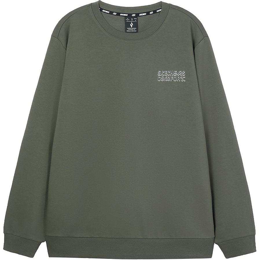 Skechers Sports League Collection Sweatshirt Unisex Dark Ink Green