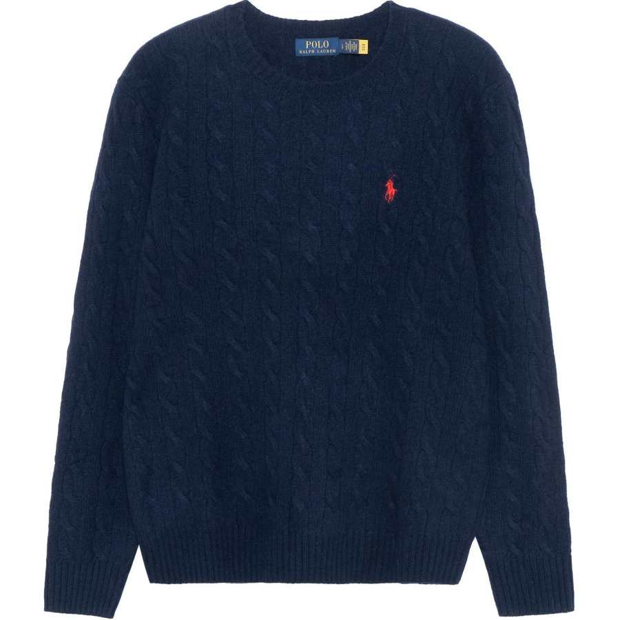 Polo Ralph Lauren Pony Embroidered Cable Knit Jumper