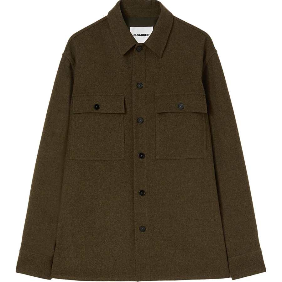 JIL SANDER SS24 Shirt Men's Brown
