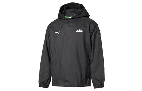Puma logo-print hoodie