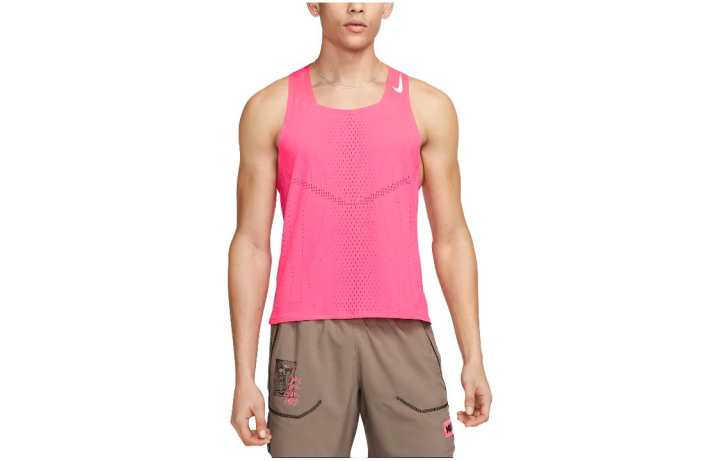 Nike Nike Tank Tops Men's Pink Crew Neck Moderate Other