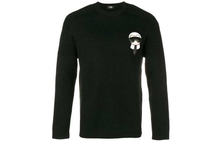 Fendi x Karl Lagerfeld 2018 logo sweater