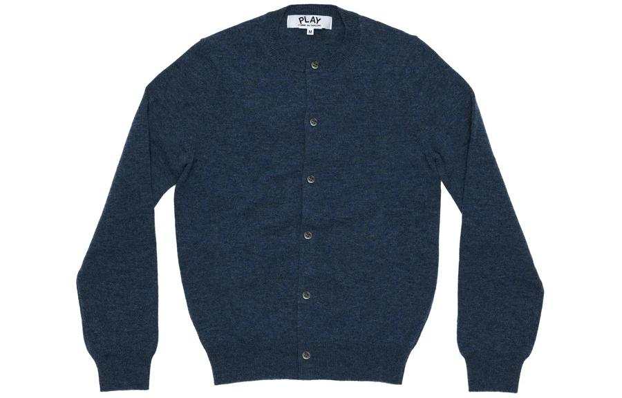 CDG Play CDG Play Sweater Unisex Marine Blue