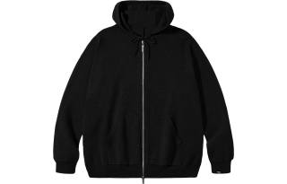 PSO Brand Sweaters Unisex Hooded Moderate Cardigan