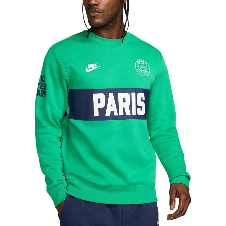 Nike Nike Paris Saint Germain Sweatshirt Men's Stadium Green/White
