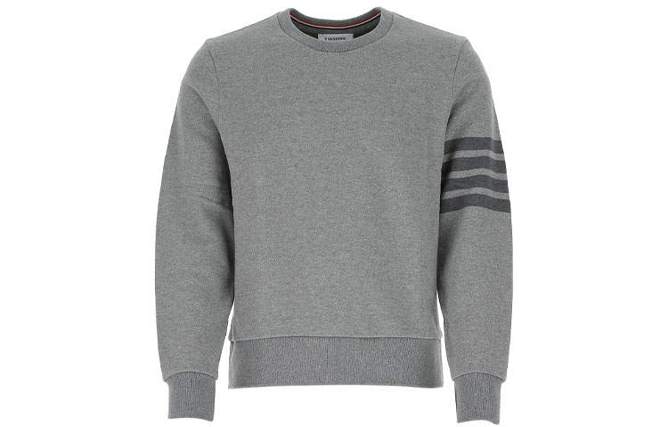 THOM BROWNE THOM BROWNE 4 Bar Striped Crewneck Sweatshirt