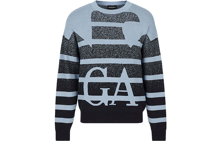 EMPORIO ARMANI FW22 Sweater Men's Multicolor
