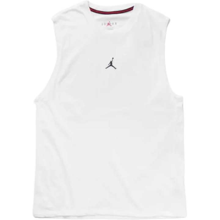 Jordan Jordan Tank Tops Men's White Crew Neck Moderate Other