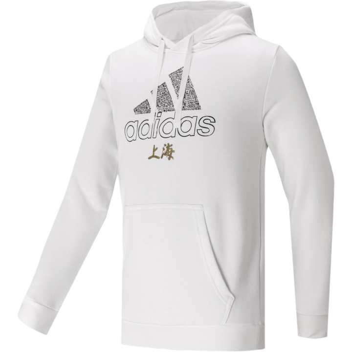 Adidas Adidas Sweatshirts Unisex White Hooded Moderate