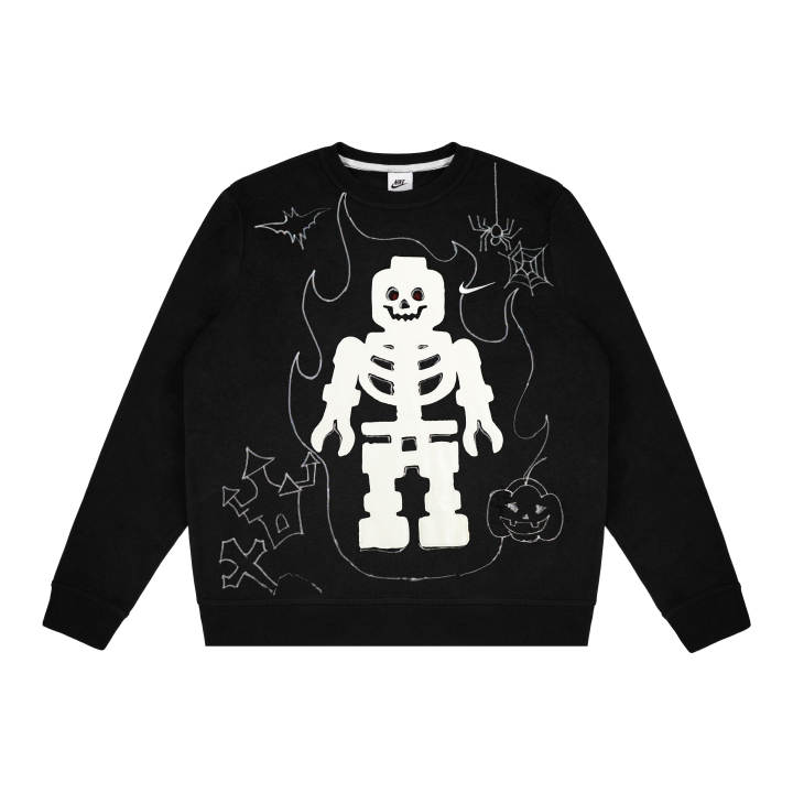 Nike Nike Sweatshirts Unisex Black Crew Neck Thickened Regular
