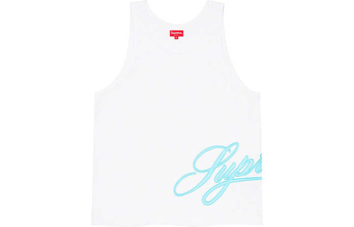 Supreme Supreme Mesh Script Tank Top