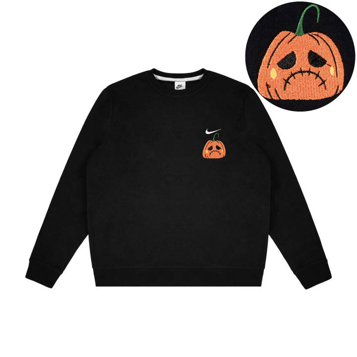 Nike Nike Sweatshirts Unisex Black Crew Neck Thickened Regular
