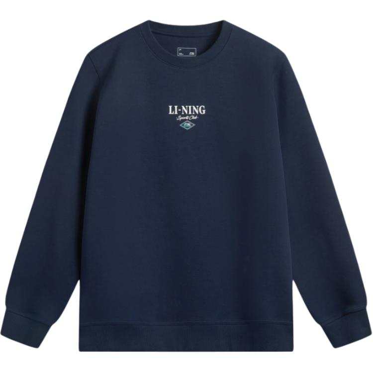 Li-Ning Li Ning Sweatshirt Men's Dark Marine Blue