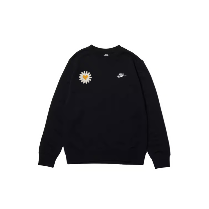 Nike Nike Sweatshirts Men's Black Crew Neck Moderate Regular