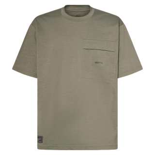 Oakley T Shirts Men's Green Crew Neck Moderate