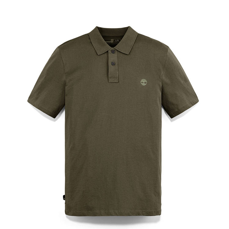 Timberland Polo Shirt Men's Army Green