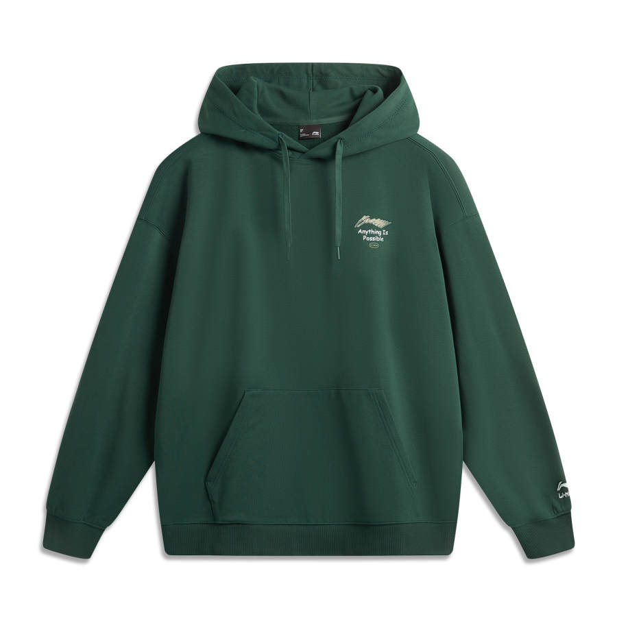 Li-Ning Li Ning Sports Life Collection Sweatshirt Unisex Dark Green