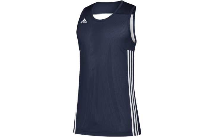Adidas Adidas Tank Tops Men's Blue Crew Neck Moderate Straight Fit