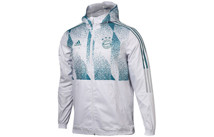 Adidas Adidas Jackets Men's White Hooded Moderate Other