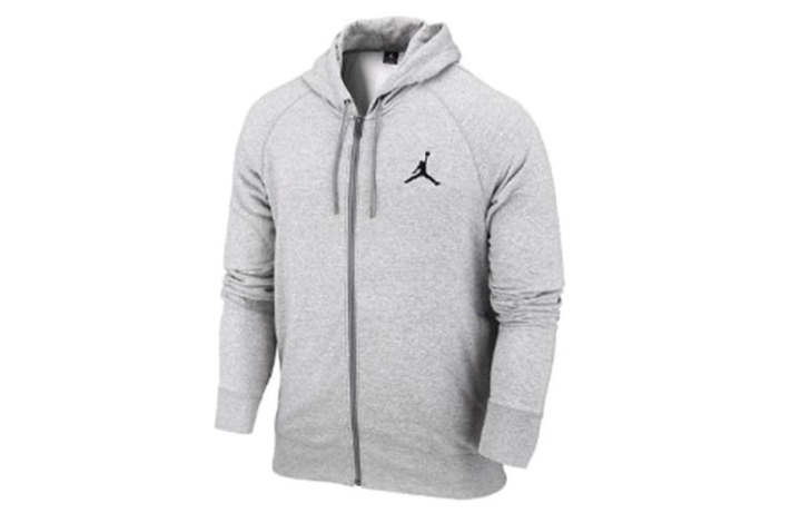 Jordan Jordan Jackets Men's Gray Hooded Moderate Other