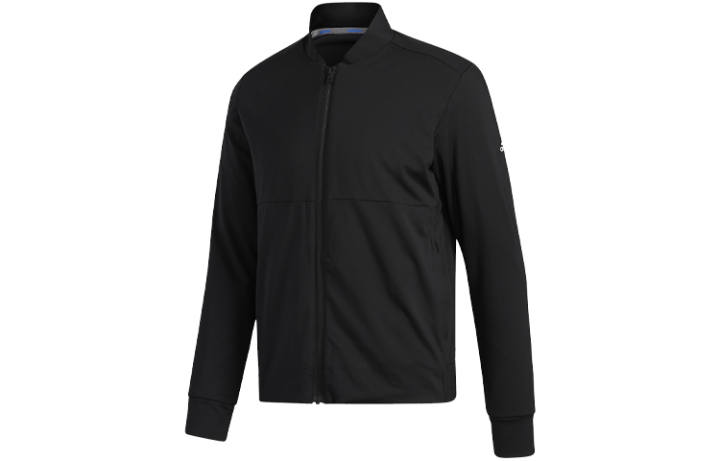 Adidas Adidas Jackets Men's Black Baseball Collar Moderate Workwear