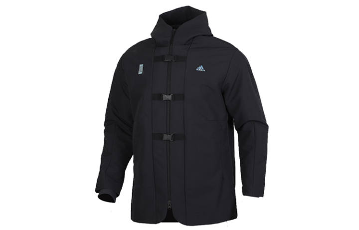 Adidas Adidas Jackets Men's Black Hooded Moderate Other