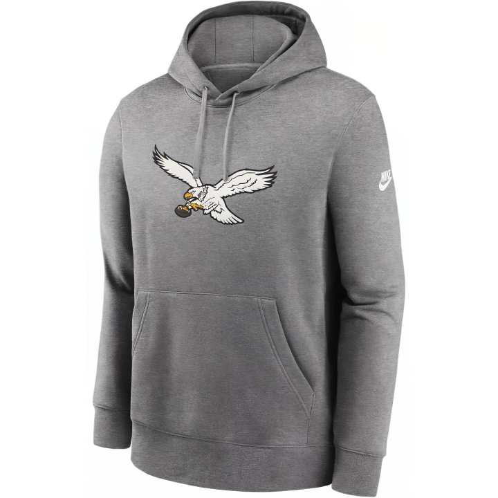 Nike Nike Philadelphia Eagles Rewind Club Logo Men’s Nike Nfl Pullover Hoodie