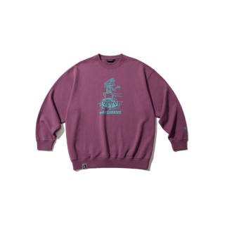ODDCIRKUS FW24 Sweatshirt Unisex Berry Purple