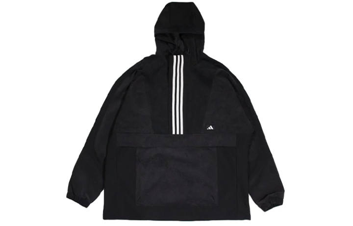 Adidas Adidas Jackets Men's Black Hooded Moderate Other