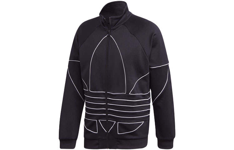 Adidas Originals MB TF Jackets Men's Black Stand Collar Moderate Other