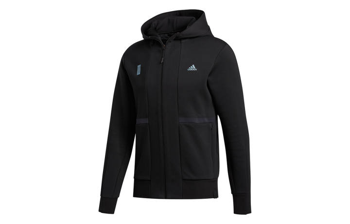 Adidas Adidas Jackets Men's Black Hooded Moderate Other
