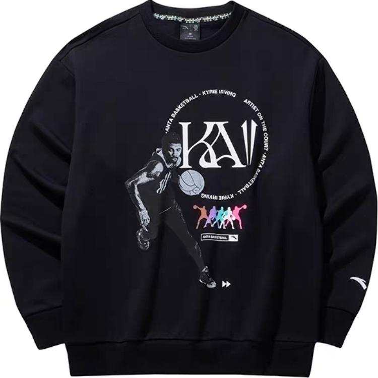ANTA Anta Life Collection Sweatshirt Unisex Basic Black