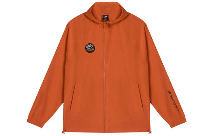 New Balance New Balance Jackets Men's Orange Hooded Moderate Other