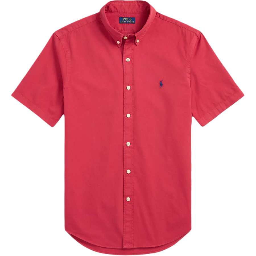 Polo Ralph Lauren SS24 Shirt Classic Version Men's Red