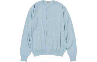 Auralee SS24 Cashmere Sweater Men's Light Blue