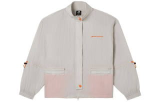 New Balance Stand Collar Casual Jacket Women's Gray