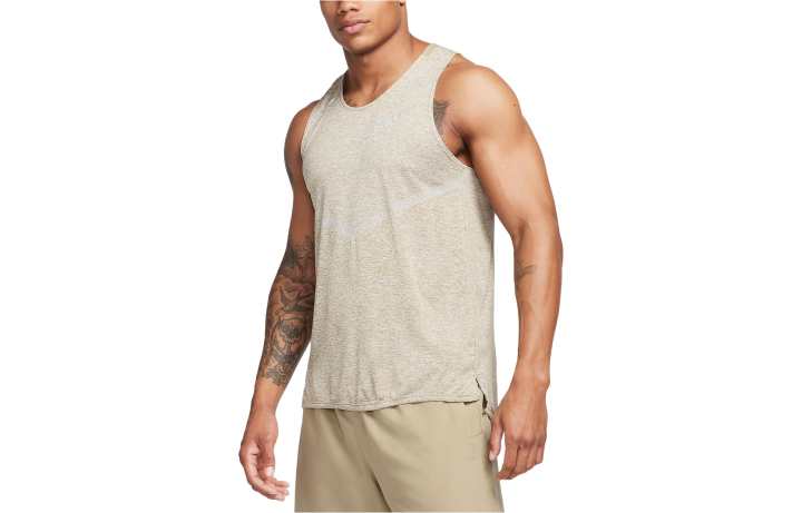 Nike Nike Tank Tops Men's Olive Crew Neck Thin Straight Fit
